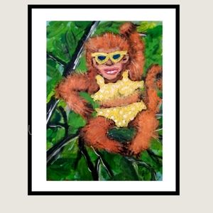 "Monkeying Around" #4: She’s Smiling at You!